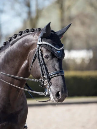 LeMieux Loire Fly Hood Black 2 | Saddles Direct