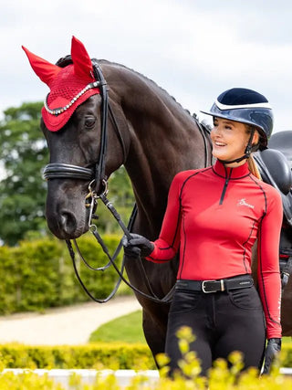 LeMieux Loire Fly Hood Chilli 2 | Saddles Direct