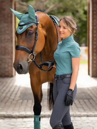 LeMieux Loire Fly Hood Sage 2 | Saddles Direct