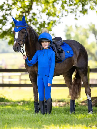 LeMieux Loire GP Square Benetton Blue 2 | Saddles Direct