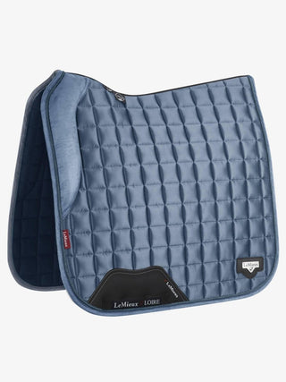 LeMieux Loire Memory Dressage Saddle Pad Ice Blue 1 | Saddles Direct