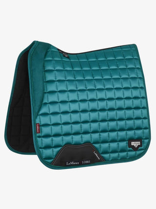 LeMieux Loire Memory Dressage Saddle Pad Peacock 1 | Saddles Direct