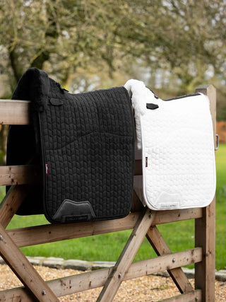 LeMieux Merino+ Half Lined Saddle Pad Black/Black 4 | Saddles Direct