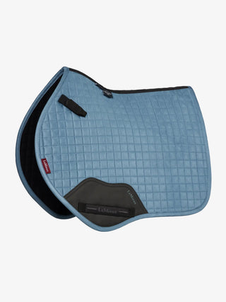 LeMieux Mini Suede Close Contact Square Ice Blue 1 | Saddles Direct