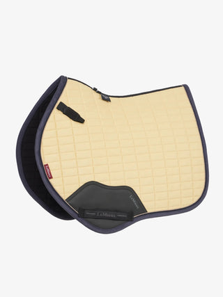 LeMieux Mini Suede Close Contact Square Mimosa 1 | Saddles Direct