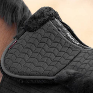 Black LeMieux ProSorb 2 Pocket Merino+ Half Pad 5 - Saddles Direct