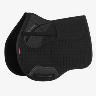 Black LeMieux ProSorb Plain 2 Pocket Close Contact GP Saddle Pad 2 - Saddles Direct