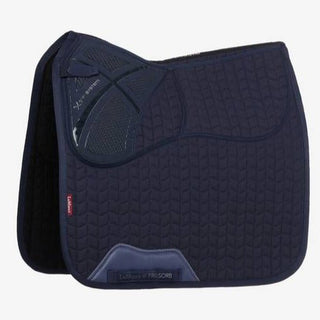 Navy LeMieux ProSorb Plain 2 Pocket Dressage Saddle Pad 3 - Saddles Direct