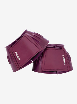 LeMieux Rubber Bell Boots Blackberry 1 | Saddles Direct