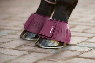 LeMieux Rubber Bell Boots Blackberry 3 | Saddles Direct