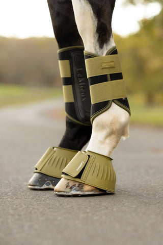 LeMieux Rubber Bell Boots Gooseberry 2 | Saddles Direct