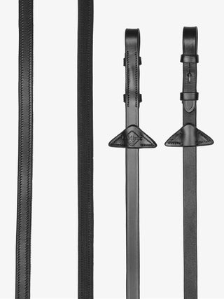 LeMieux Rubber Half Lined Reins 3 | Saddles Direct