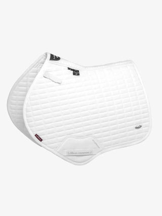 LeMieux Self-Cool Square Saddle Pad Arctic White 1 | Saddles Direct