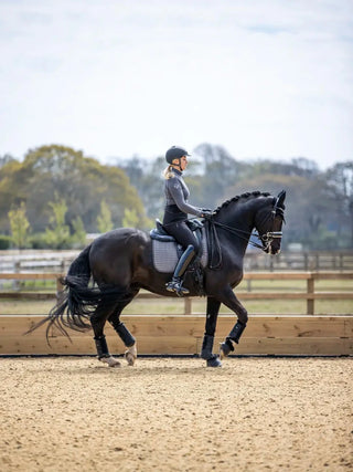 LeMieux Self-Cool Square Saddle Pad Polar Grey 6 | Saddles Direct