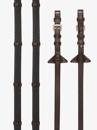 LeMieux Soft Rubber Reins with Stoppers 2 | Saddles Direct