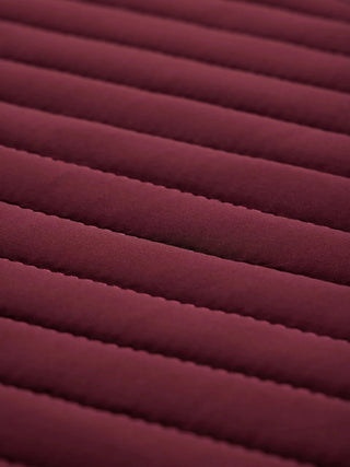 LeMieux Soft Shell Anti Slip Square Saddle Pad Burgundy 3 | Saddles Direct