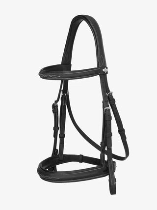 LeMieux Stitched Hunter Bridle with Laced Reins 2 | Saddles Direct