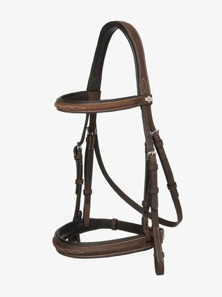 LeMieux Stitched Hunter Bridle with Laced Reins 1 | Saddles Direct