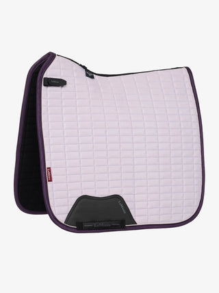 Lemieux Suede Dressage Square Lilac 1 | Saddles Direct