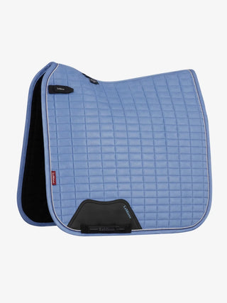 Lemieux Suede Dressage Square Powder Blue 1 | Saddles Direct