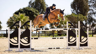 Lemieux Suede EuroJump Saddle Pad Grey 2 | Saddles Direct