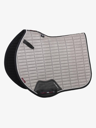 Lemieux Suede EuroJump Saddle Pad Grey 1 | Saddles Direct