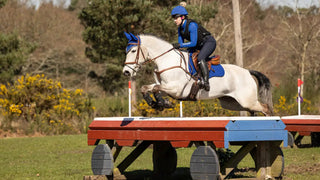 LeMieux Suede GP Square Benetton Blue 2 | Saddles Direct