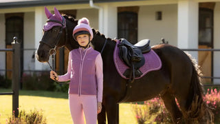 Lemieux Suede GP Square Mallow 2 | Saddles Direct