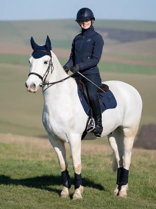 LeMieux Suede GP Square Navy 2 | Saddles Direct