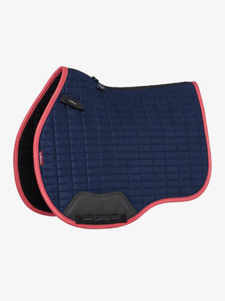 Lemieux Suede GP Square Navy/Cranberry 1 | Saddles Direct