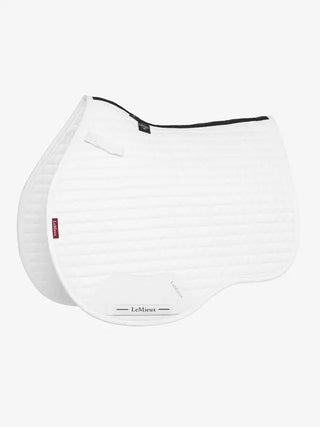 LeMieux Suede GP Square White 1 | Saddles Direct