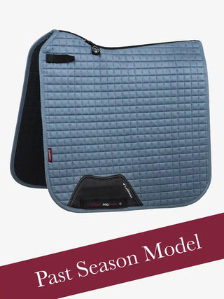 LeMieux Suede Saddle Pad Ice Blue 2 | Saddles Direct