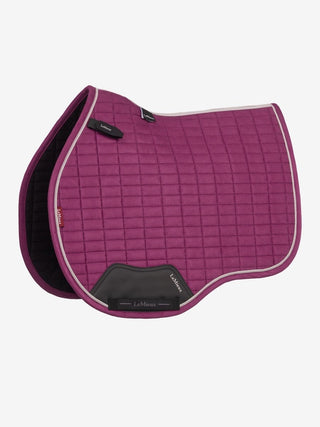 LeMieux Suede Square Saddle Pad Blackberry 1 | Saddles Direct