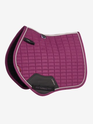 LeMieux Suede Square Saddle Pad Blackberry 3 | Saddles Direct