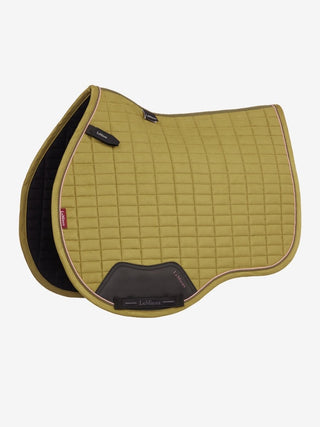 LeMieux Suede Square Saddle Pad Gooseberry 1 | Saddles Direct