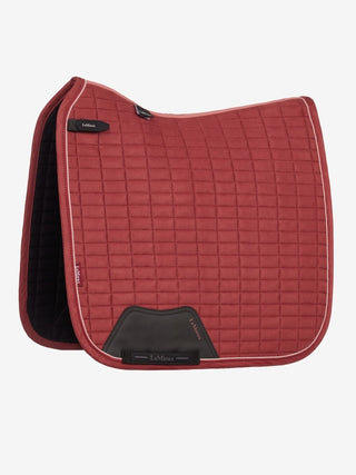 LeMieux Suede Square Saddle Pad Russet 2 | Saddles Direct