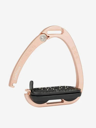 Rose Gold LeMieux Vector Control Safety Stirrups 8 - Saddles Direct