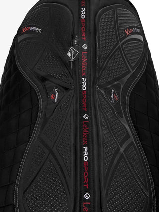 LeMieux X-Grip Silicone Square Saddle Pad Black 4 | Saddles Direct