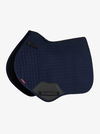 LeMiuex Suede Close Contact Square Navy 1 | Saddles Direct