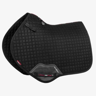 LeMiuex Suede Close Contact/Jump Saddle Pad Black 1 | Saddles Direct