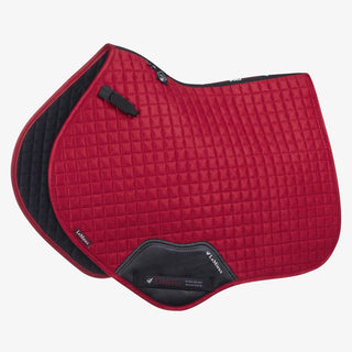 LeMiuex Suede Close Contact/Jump Saddle Pad Chilli 1 | Saddles Direct