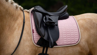 LeMiuex Suede Dressage Saddle Pad Blossom 2 | Saddles Direct