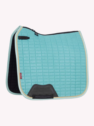 LeMiuex Suede Dressage Saddle Pad Lagoon 1 | Saddles Direct