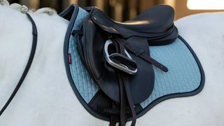 LeMiuex Suede GP Saddle Pad Glacier 2 | Saddles Direct