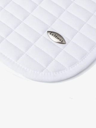 LeMieux Self-Cool Square Saddle Pad Arctic White lifestyle 3