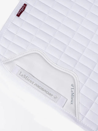 LeMieux Self-Cool Square Saddle Pad Arctic White lifestyle 4