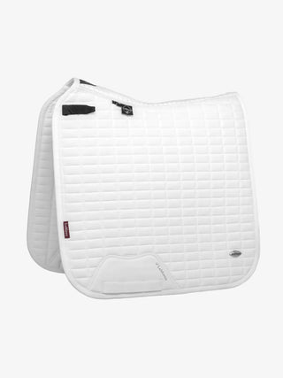 LeMieux Self-Cool Square Saddle Pad Arctic White - Dressage