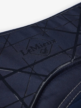 LeMieux Soft Shell Anti Slip Square Saddle Pad Navy lifestyle 4