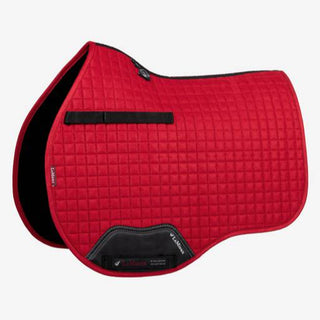 LeMieux Suede Saddle Pad Chilli Red
