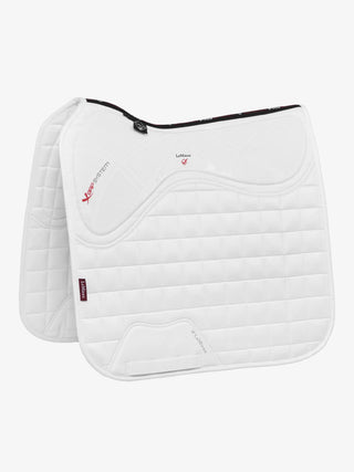 LeMieux X-Grip Silicone Square Saddle Pad White - Dressage